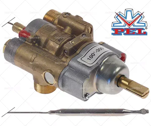 Plyn termostat PEL Typ 24ST 100 až 300 ° C přívod plynu M20x1,5 (trubka o 12 mm) KBD o 0milimetrů Autentický