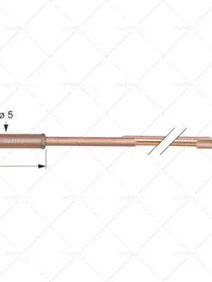 termočlánek m8x1 dlouhý 1000mm připojení k hořáku průměr 5mm Horká Nabídka