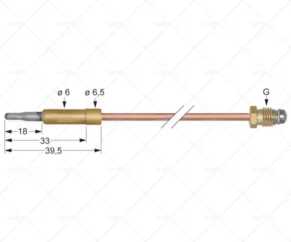 Nejlepší Cena termočlánek M10x1 L 1000mm zástrčkové připojení ø6,0mm