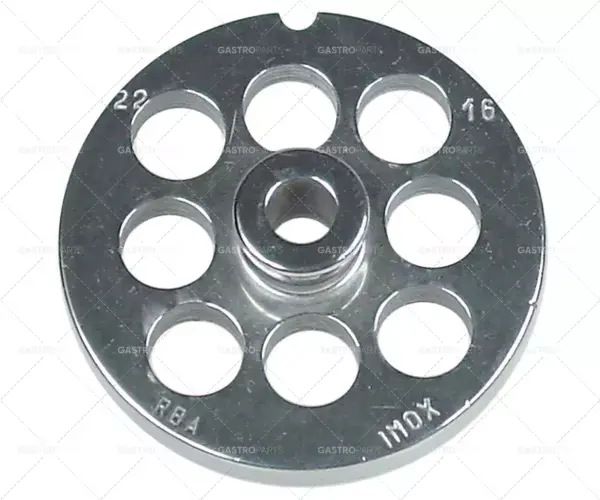 Super Cena sítko mlýnku na maso velikost ok 82 mm typ22 velikost ok 16 mm 1 upevňovací drážka s kolíkem