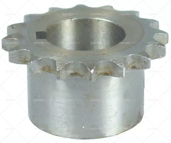 Oblíbený řetězové kolo din/iso 06 b-1 rozteč 3/8" 16 zubů upínací průměr 25 mm výška 28 mm