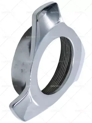 kroužková matice závit M82x2 ED ø 89mm tloušťka 27mm ID ø 64mm nerezová ocel Mod.12 Must-Have