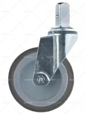 Novinka otočné kolečko ø 125 mm čep pouzdro z chromované oceli nosnost 90 kg