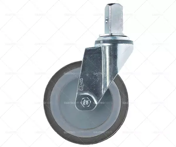 Novinka otočné kolečko ø 125 mm čep pouzdro z chromované oceli nosnost 90 kg