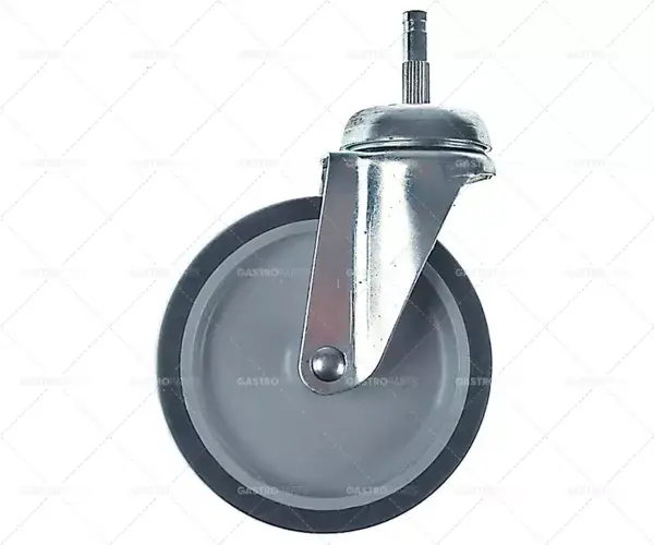 otočné kolečko ø 125 mm zásuvné kování ø10x38 mm pouzdro z pozinkovaného ocelového plechu Objednat Nyní