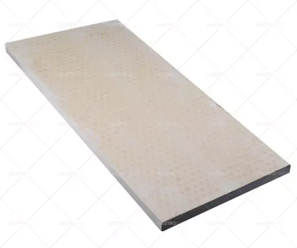 šamotová cihla D 600 mm Š 300 mm V 20 mm drážkovaná dodávka pouze spediční firma Výhodná Nabídka