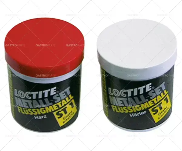 tekutý kov LOCTITE 3471 A+B pastovitá ocelová plechovka 2x250g Autentický
