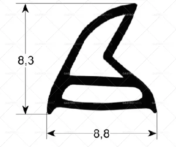 profil těsnění trouby 2910 D 1230mm Množství 1 Nejprodávanější
