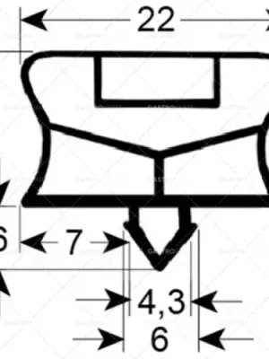 Odeslání Ihned těsnění pro chladicí zařízení 9794 š 265 mm d 390 mm velikost zátky