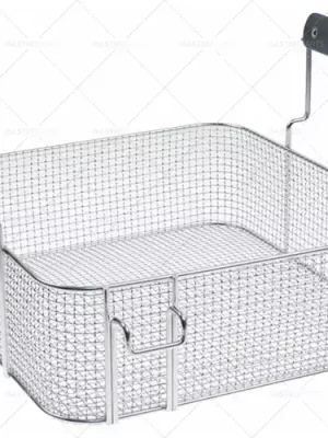 Fritovací koš š1 350 mm d1 370 mm v1 114 mm d2 392 mm v2 133 mm h3 243 mm chromovaná ocel Must-Have