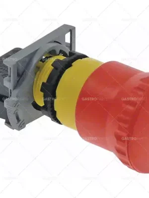 Autentický nouzové zastavení červené 22mm