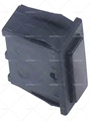 Nová Kolekce figurální prvek vnější velikosti 30x11mm černý