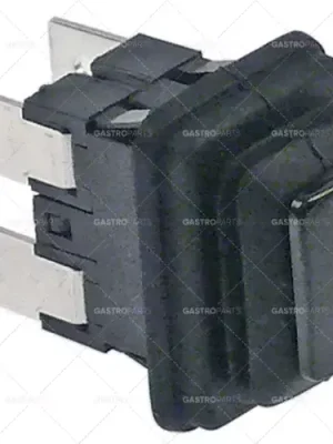 Tlačítko rozměr 19x13mm černá 1NO 250V 16A Připojení plochá zástrčka 6,3 mm Ihned K Objednání