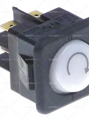 Tovární Cena Kolébkový přepínač Dimension 27,8x25mm bílá 2NO 250V 16A osvětlené 6.3mm jazýčky připojení programových