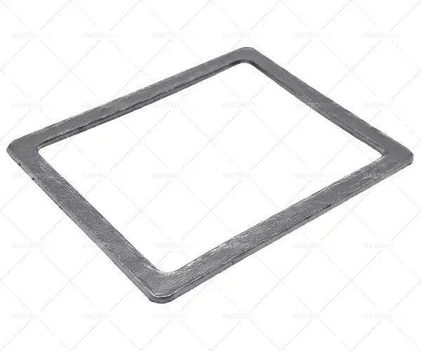 Těsnění pro trouby lehká L 78mm B 62mm Materiál tloušťka 1mm grafitu Oblíbený