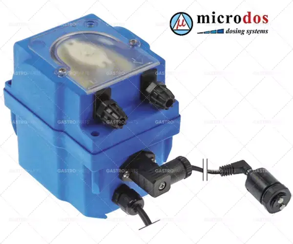 Hit Sezóny dávkovací čerpadlo MICRODOS regulace vodivosti 6l/h 230 VAC hadice na prací prostředek ø 4x6mm hadice santopren