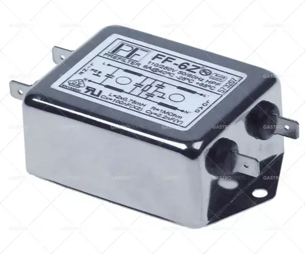 Nejlepší Cena typ filtru ff-6z 110V 250V 50/60Hz délka 90mm šířka 51mm výška 29,5mm kov