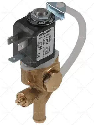 Levný elektromagnetický ventil 230 VAC m&m cívka typ 2700 230V mosazný