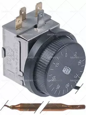 termostat t.max. 110°C teplotní rozsah 0-90°C 1pólová sonda 1CO 15A ø 6mm sonda L 104mm Omezená Nabídka