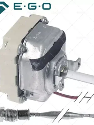 Tovární Cena 3-fázový regulační termostat 56-190 °C 6x130mm délka kapiláry 900mm