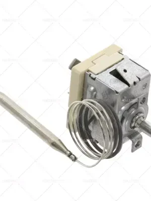 Cenově Výhodný Termostat T.MAX. 184 ° C provozní rozsah 70-184 ° C, 1-pólový 16A 1CO senzor o 6 mm sondy L 87mm