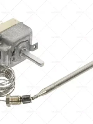 Nová Kolekce termostat t.max. 190°C teplotní rozsah 48-190°C 1pólová 1NO 16A sonda ø 6mm sonda D 107mm