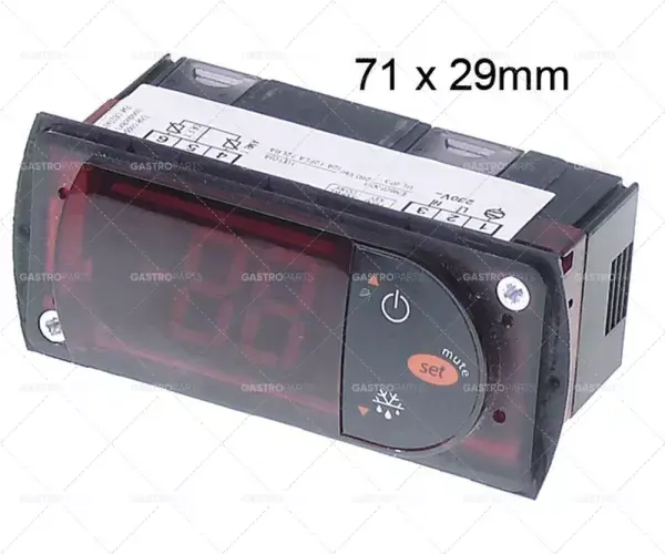 Nejprodávanější Elektronický regulátor CAREL PJEZSNH000K rozměr 71x29mm Montážní hloubka 31 mm 230