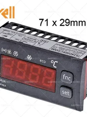 Expresní Doručení elektronický regulátor Eliwell typ is974lx model is24di0xcd000 montážní rozměry 71x29mm