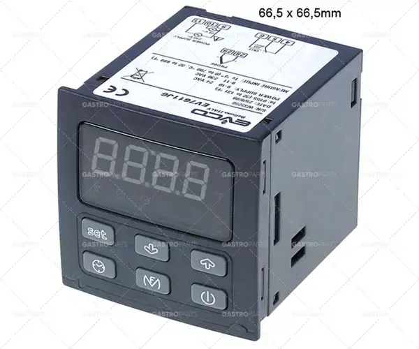 elektronický regulátor EVERY CONTROL EV7611 montážní rozměry 66,5x66,5 mm Akční Nabídka