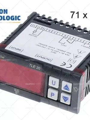 elektronický regulátor Tecnologic typ tle20 montážní rozměry 71x29mm 230V napětí ac Novinka
