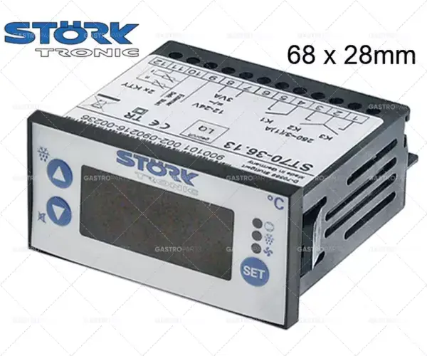 Poslední Šance elektronický regulátor STÖRK-TRONIK typ ST70-36.13 montážní rozměry 68x28mm 12/24V napětí AC/DC