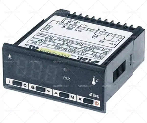 elektronický regulátor Lae typ at1-5bs4e-bg montážní rozměry 71x29mm 230V napětí ac Víkendová Akce