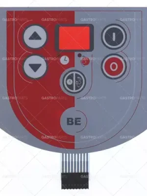 membránová klávesnice 130 mm dlouhá 123 mm široká 5 tlačítek Horká Nabídka