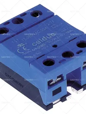 polovodičové relé CELDUC 1 fáze 25A 12-280V 3-32VDC D 59mm Š 46mm šroub typu SO942460 Víkendová Akce
