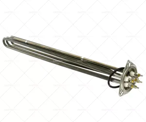 Výprodej topné těleso instalace 9000W 230V o 57,5 mm HK 3 L 510mm B 37mm H 50mm THA TH 1 Ø 7mm THL 459mm nad THP