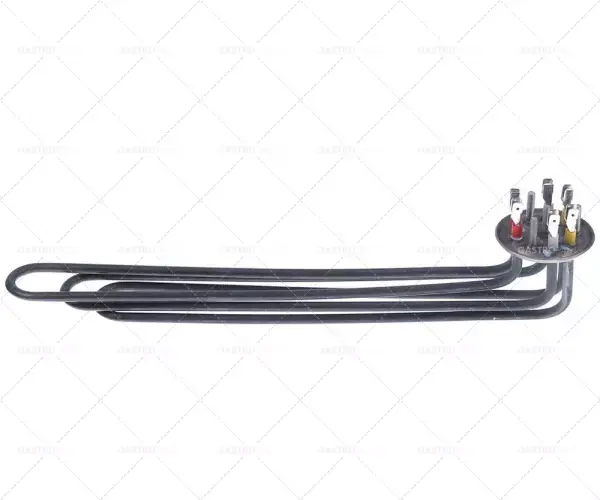 Výprodej topné těleso 5000W 230V topné okruhy 3 montážní ø 47,5mm d 350mm š 41mm v 55mm