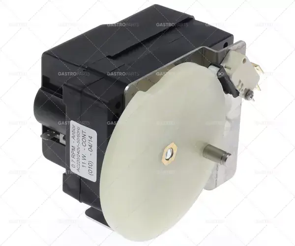 převodový motor LIP typ 10 11W 230V napětí AC 50Hz 0,7RPM hřídel ø 8mm š 118mm v 88mm pro výrobník ledu Nejprodávanější