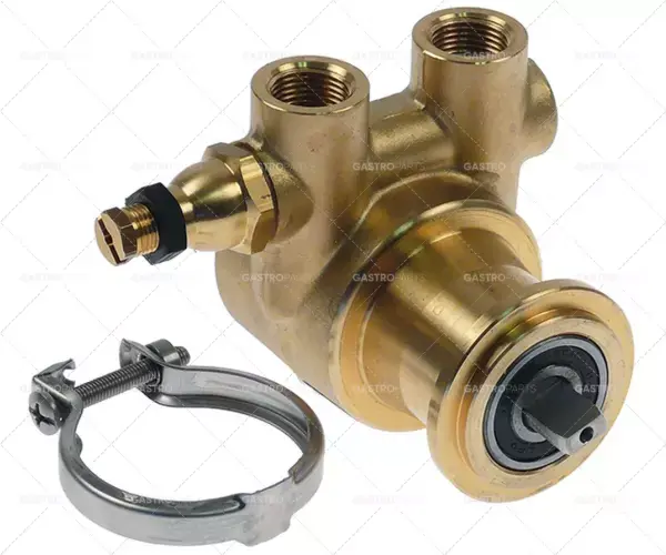 Novinka Hlava čerpadla MA104 FLUID-O-TECH L 75 mm 100 l / h 3/8 "GAS s obtokovým mosazi