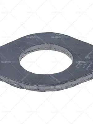 Jen Po Omezenou Doba těsnění D 62 mm Š 42 mm V 3 mm otvor ø 24 mm vzdálenost otvorů 49 mm grafitový ovál pro plynový hořák