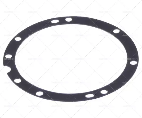 Autentický těsnění D1 ø 126mm D2 ø 104mm tloušťka 1mm vzdálenost otvorů 118mm guma