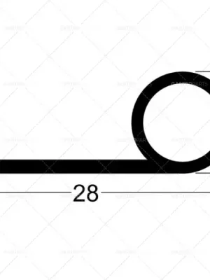 Přímo Od Výrobce délka těsnění dveří 455 mm