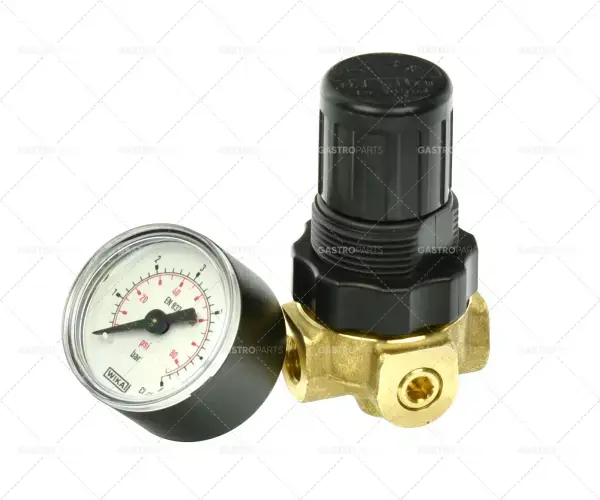Redukce Norgren série R91 Připojení 1/8 "Nastavení 0,1-3bar p max 10bar T.MAX. 50 ° C Akce
