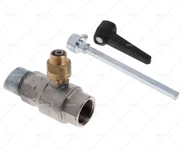 Ihned K Objednání přípojka vypouštěcího kohoutu 1" IT kompletní s hřídelí a rukojetí páky délka 70 mm