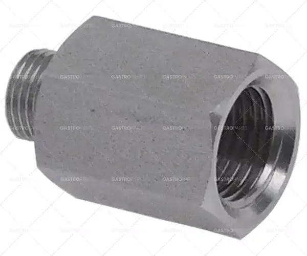 Ověřený redukce 1/4" - 1/8" celková délka 28mm ws17