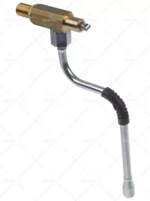 přívod parního kohoutu 3/8" trubka chromovaná mosazná trubka délka 210 mm trubka ø 10 mm Kup Teď