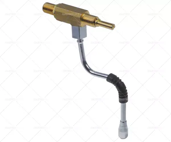 přívod parního kohoutu 3/8" trubka chromovaná mosazná trubka délka 170mm trubka ø 8mm Objednat Nyní