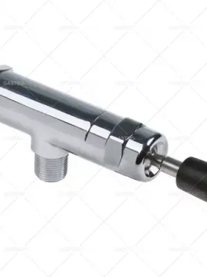 Pouze Dnes parní kohoutek s pákou přívod 3/8" výstup 3/8" chromovaná mosaz