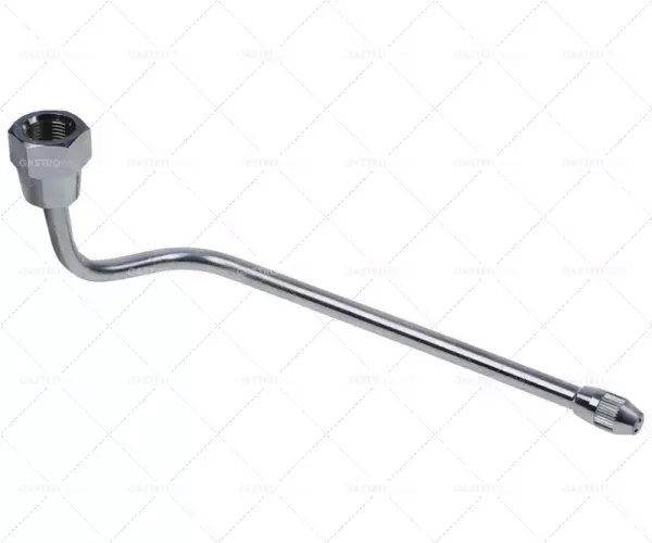 Horká Nabídka Parní trubka EP vpravo závit 3/8 "H 200 mm potrubí o 8mm pochromované mosazi