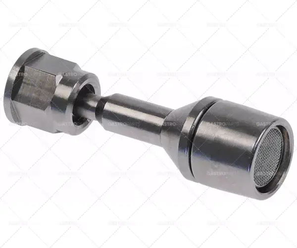 Levný vodovodní trubka 3/8" průměr 25 mm délka 87 mm průměr trubky 12 mm ws 20 chromovaná mosaz