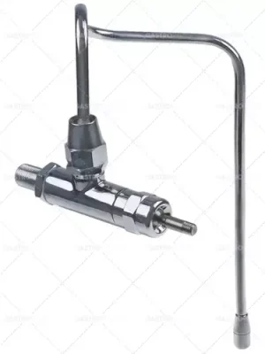Horká Nabídka pravý parní ventil s parní trubicí. Délka trubky 3/8" Průměr trubky 250 mm Chromovaná mosaz 8 mm